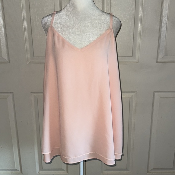 Torrid Peach Double Layer Chiffon Camisole - Picture 2 of 5